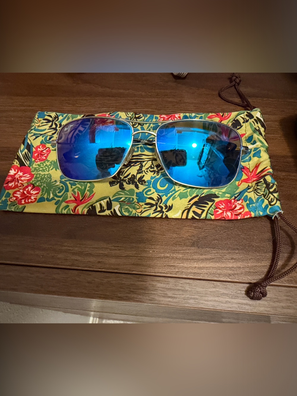 Maui Jim Wiki Wiki Aviators - Blue Polarized Lens